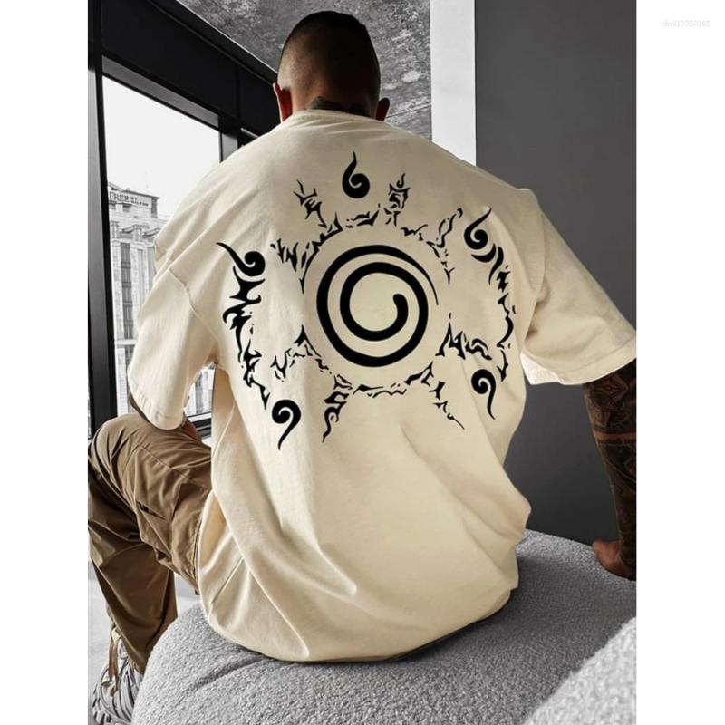 Men's T Shirts Anime 3D Patterns Print Tees Summer Simple Casual Street Short Sleeve Clothing Male Fashion Oversize O-Neck Tops T-Shi