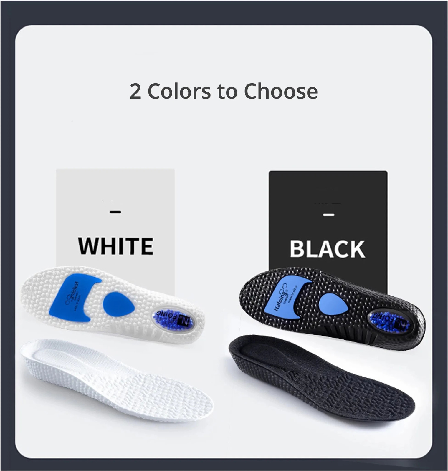 Upgraded Sports Shock Absorption Insoles High Elastic Running Sneaker Pads Rebound Deodorant Comfortable Feet Cushion 250219