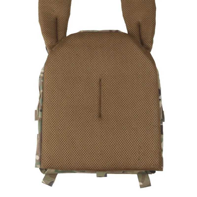 Tactical KZ Plate Carrier Low-profile Hunting Vest Mesh Comfort Lightweight Utility MOLLE Quick Release Equipment MediumXJ250219