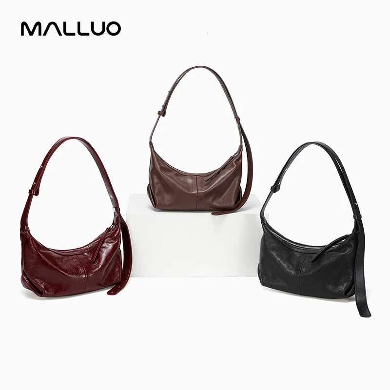 Women's Cowhide Genuine Leather Shoulder Bags Ladies Soft Fashion Design Handbags Female Casual Crossbody Tote Bag New