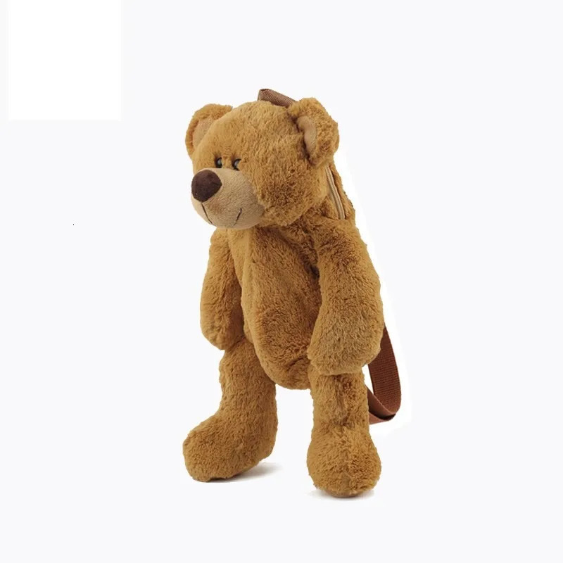 Gorilla Plush Backpacks Cute Stuffed Animal Toys Monkey Bear Soft Toys Shoulder Bags Wholesale for Kids Boy Girls Drop 250220