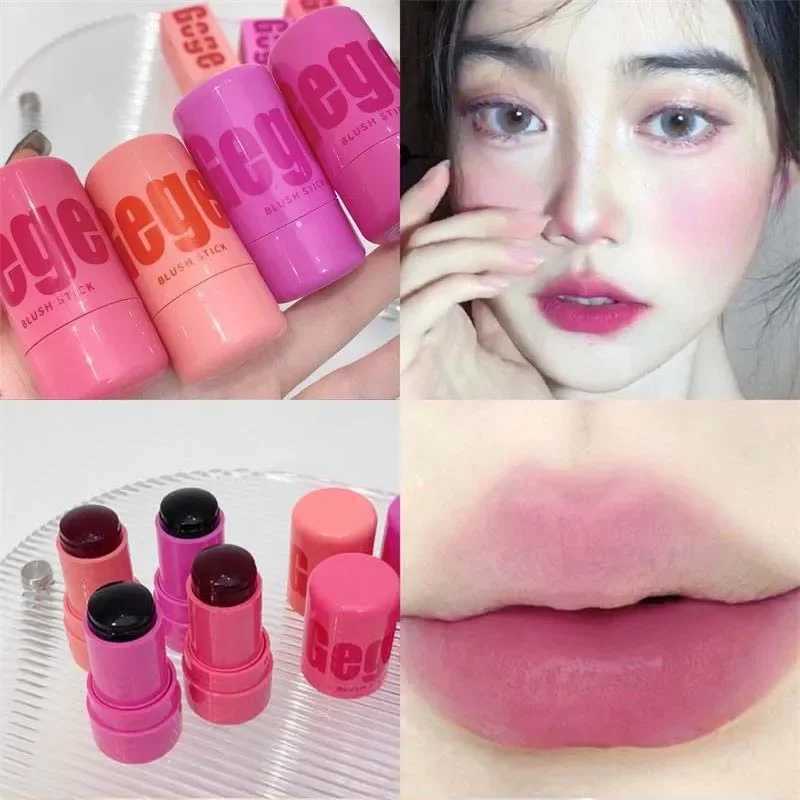 3-in-1 Cheek Lip Tinted Moisturized B Stick Cheek Rouge Eyes Lip Brighten Cream Water Jelly Tint Stick Matte Contour MakeupW250220