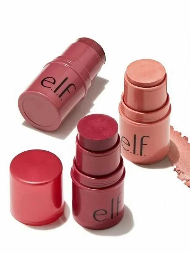 Original elf 3 in 1 Multi-purpose Stick Lipstick Ber Stick Eye Shadow Cream Lip Cheek Makeup Stick Pretty Beauty CosmeticsW250220