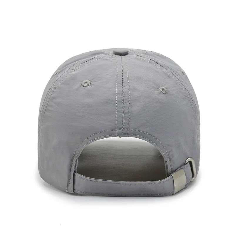 Quick Drying Solid Baseball Cap Sunscreen Breathable Adjustable Cycling Hiking Fishing Sports Trucker Hat For Women Men 250218