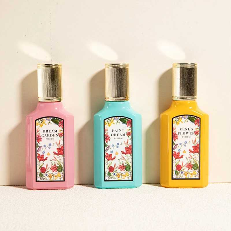 Flower gift box Womens perfume fog Tuberose perfume Oriental flower fragrance fresh Cologne durable perfumeXJ250409