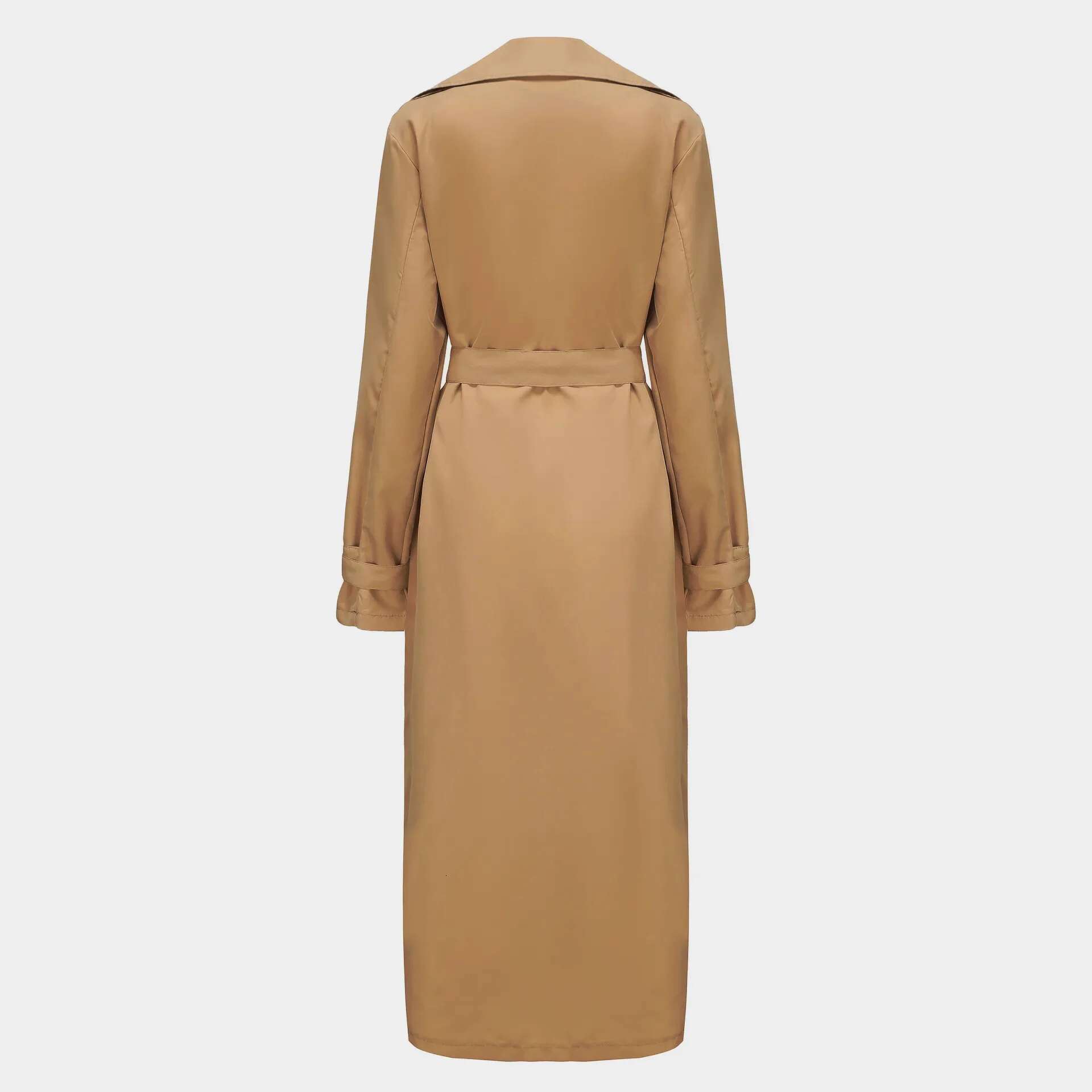 Streetwear Fashion Trench Thin Coat Designer Overlong British Coats Man's Clothing With Epaulets Men's Jackets For Spring