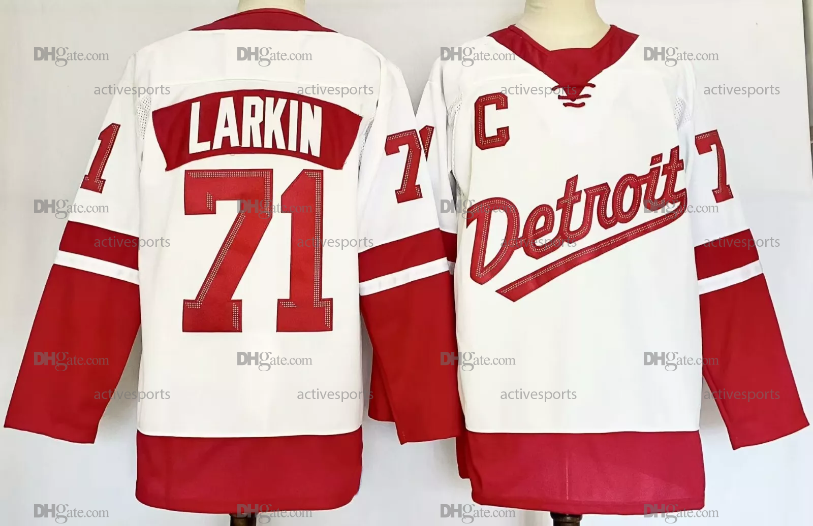 Mens Womens Youth Kane Raymond Seider Jerseys Compher Custom Hockey Jerseys Veleno DeBrincat Tarasenko Datsyuk Howe