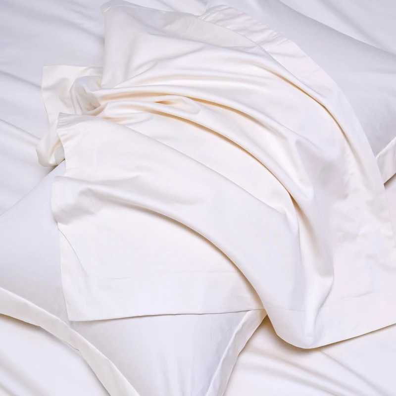 High End Egyptian Cotton Bed Sheet Set 1000TC Fitted Sheet Flat Top Sheets case Luxury Bedding Set Double King Queen Size Y250219
