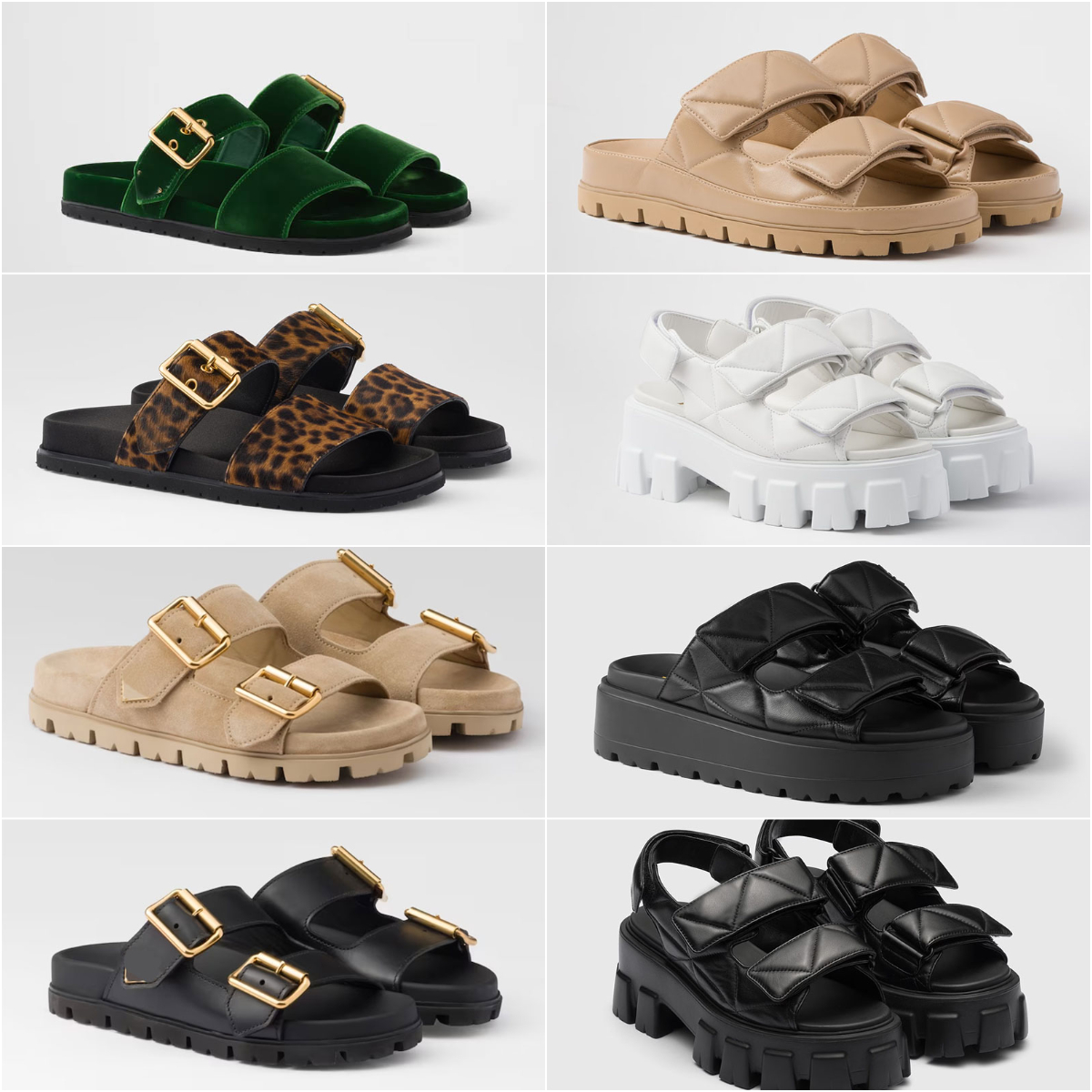 Nappa leather sandals womens slippers slides designer sandals women clogs baotou half slipper woman summer beach shoes 10a top quality grass woven sandals 35-41