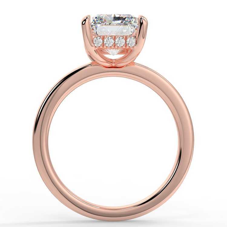 Moissanite Latest Rings 18 Karat Gold Ring 2 Gram Gold Ring for Women
