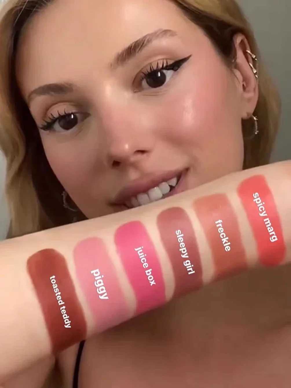 Private Label 6-Color B Bar Lips and Cheeks 2-in-1 Durable Natural Stain Free Customized Matte Makeup No CrueltyW250220
