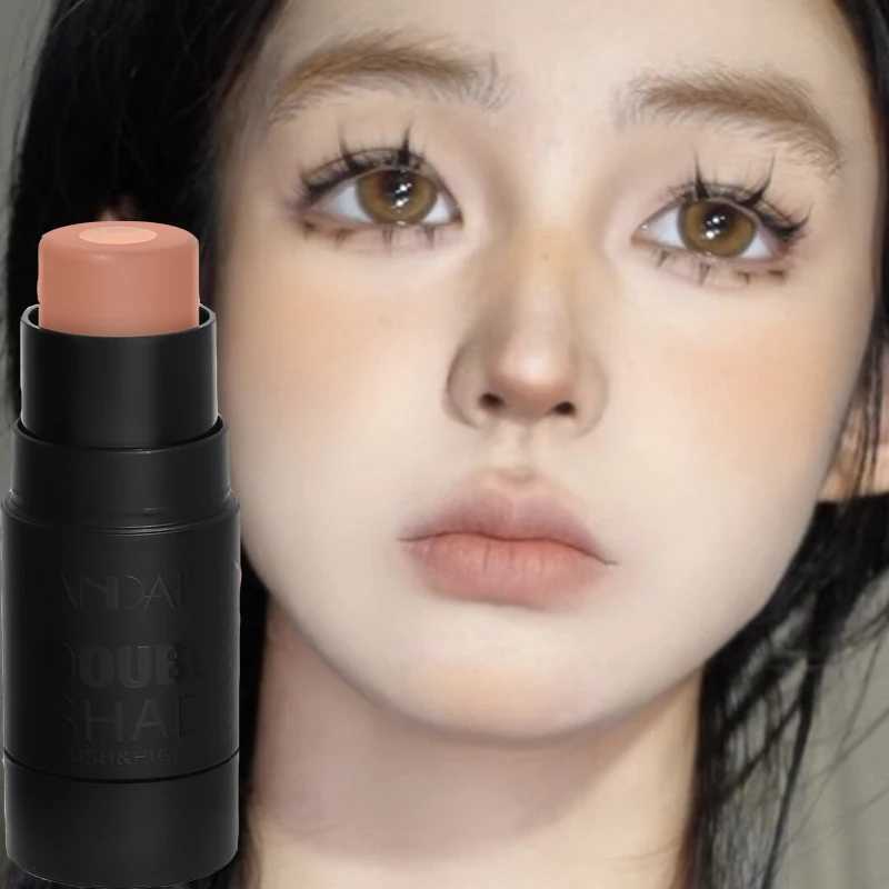 Peach Pink B Stick Cheek Rouge Contouring Brighten Skin Tone Waterproof Multi-purpose Eyeshadow B Korean Makeup CosmeticW250220