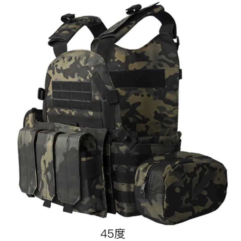 Childrens Camouflage Tactical Vest Multi-functional Breathable Outdoor EquipmentXJ250219