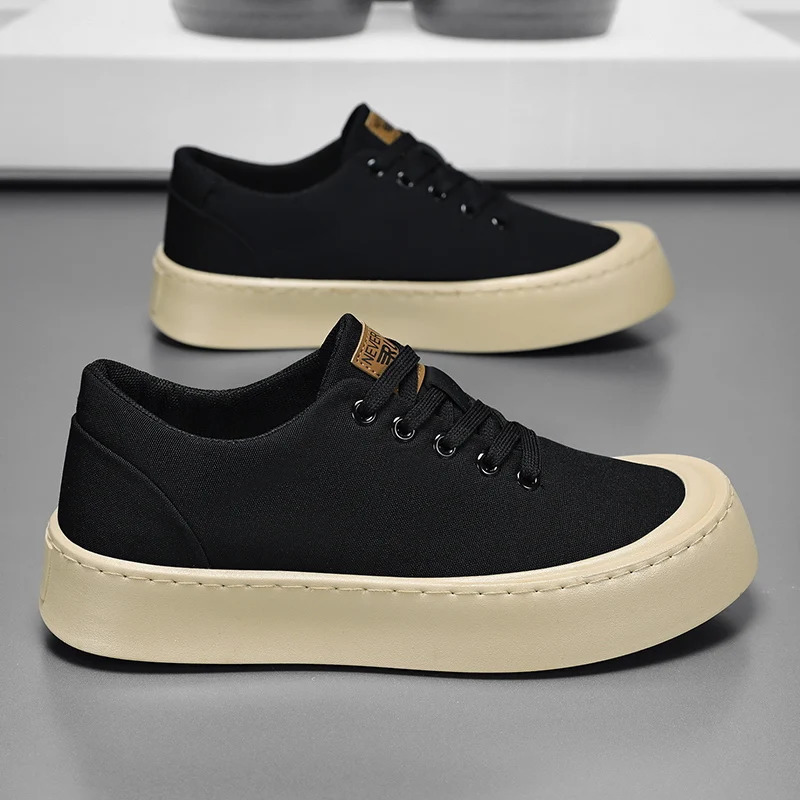 Mens breathable running outdoor casual shoes Comfortable walking sneakers mens Breathable canvas 250219