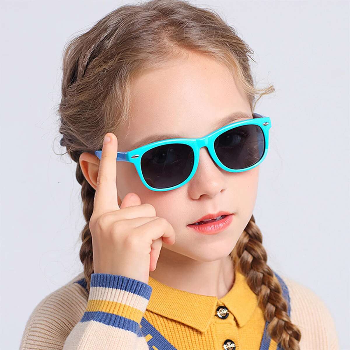 Ddmyshoesvip Fashion Brand Children S Color UV Baby Sunshade Anti Blue Light Glasses Girl And Boy Sunglasses