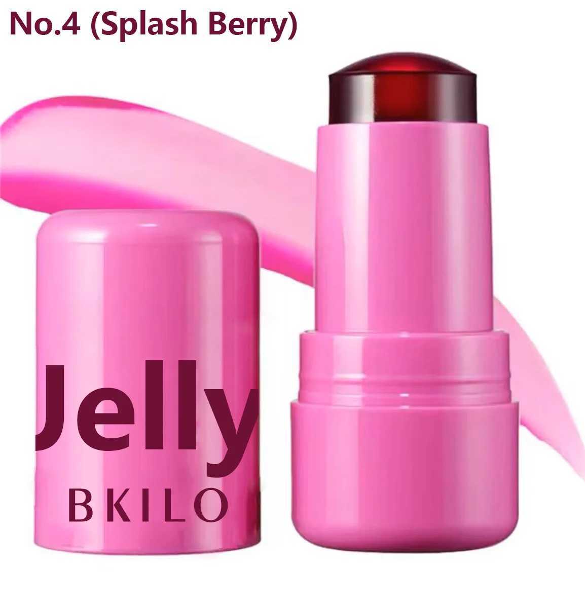 Milk Jelly Powder Ber 3-in-1 Moisturized Ber Stick Long Lasting Brighten Matte Facial Contour Rouge Makeup Lip TintW250220
