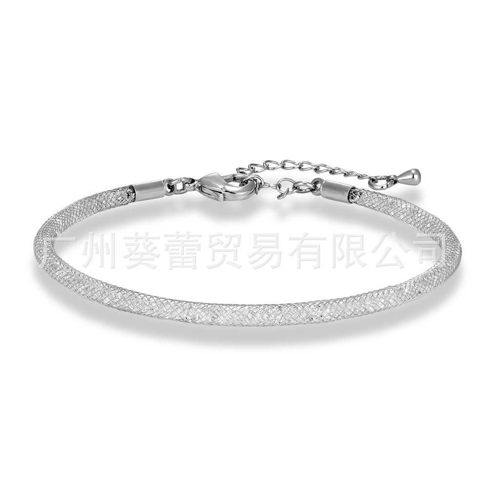 Charm Bracelets Water Diamond Mesh Bracelet Fashion Star Bracelet Octopus Buckle Lobster Buckle Special H25220