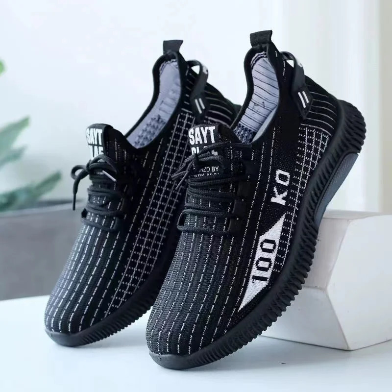 Soft soled spring and autumn old cloth shoes Breathable mesh nonslip wearresistant casual lowtop work 250219