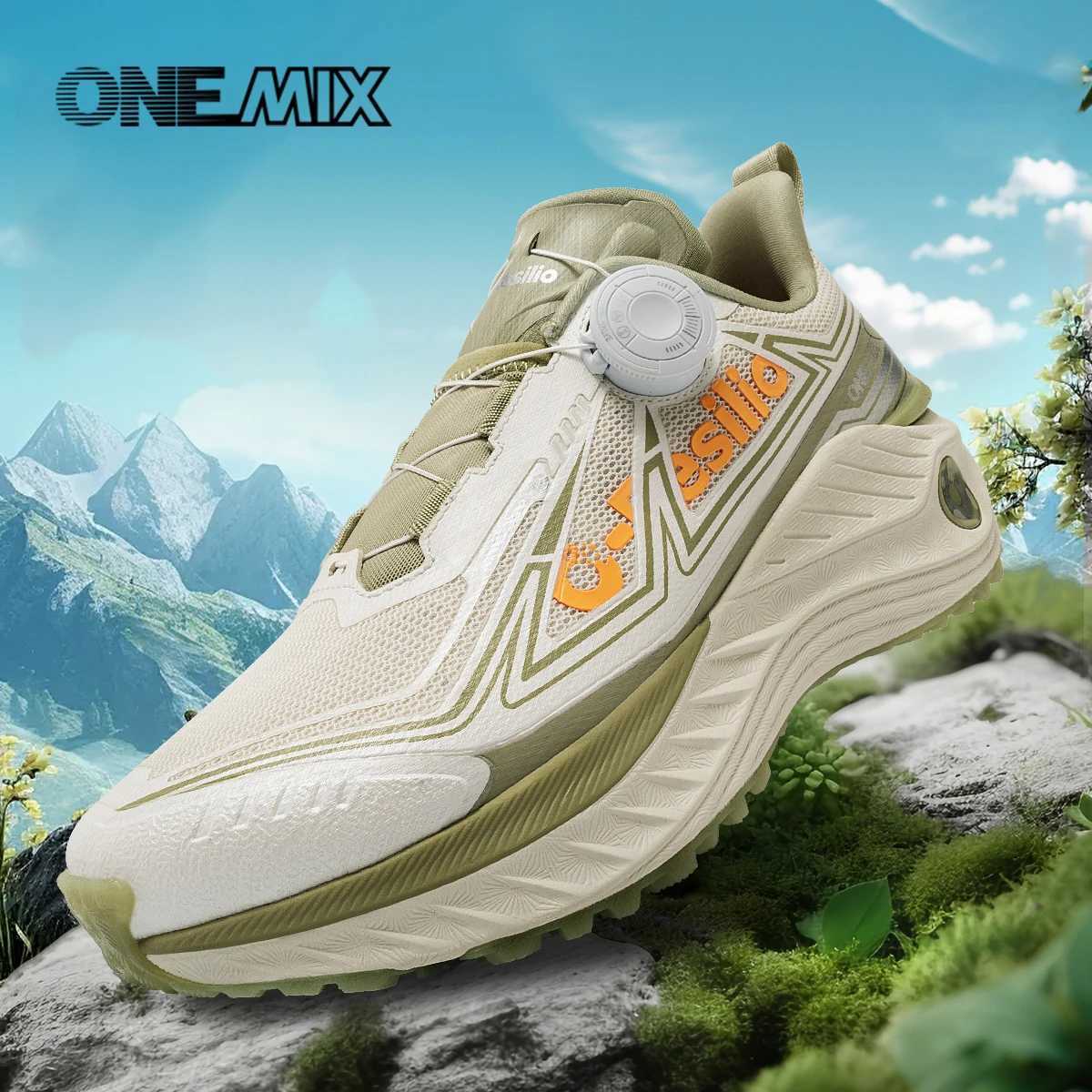 ONEMIX Outdoor Running Sneakers Men Elastic Trail Shoes Lightweight Breathable Women Sneakers Couple Casual waterproff Shoes Z250225