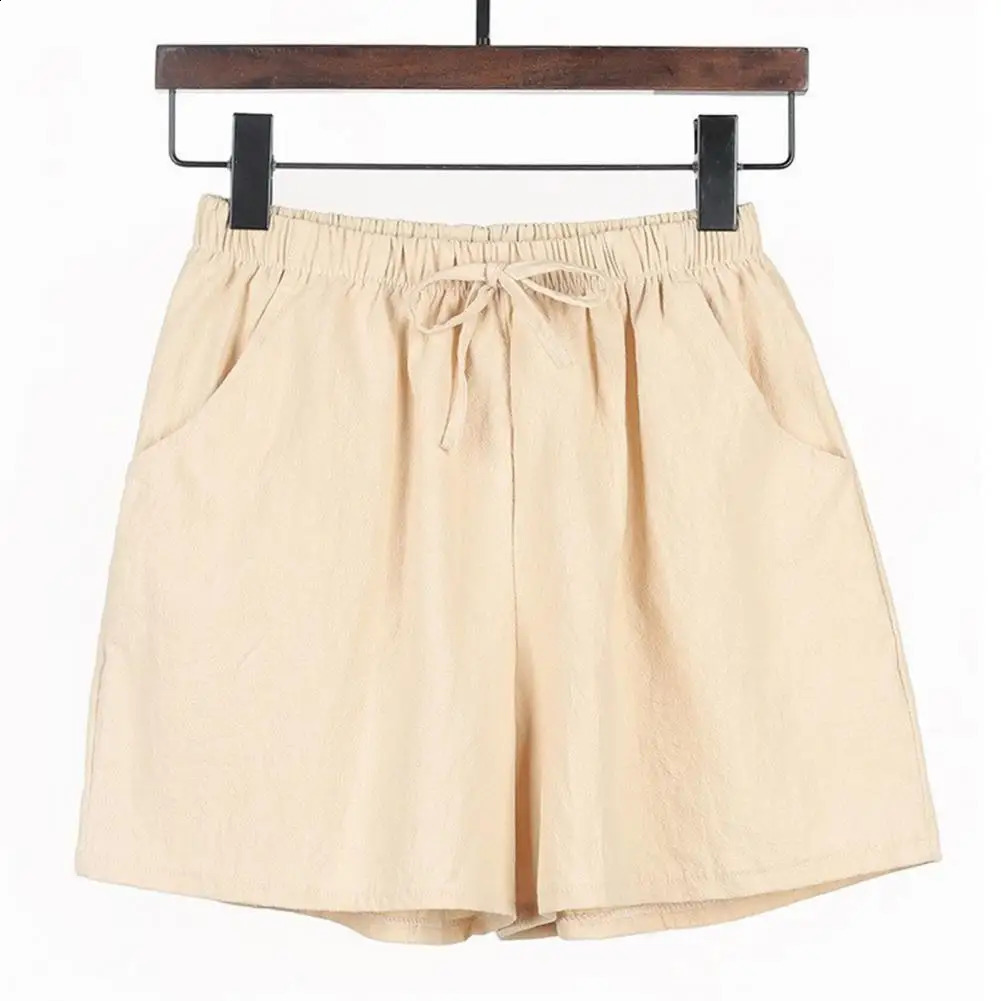 Pocket n Shorts Women Casual Shorts Stylish Comfortable Womens Elastic High Waist Shorts with Pockets for Casual Sports 250217