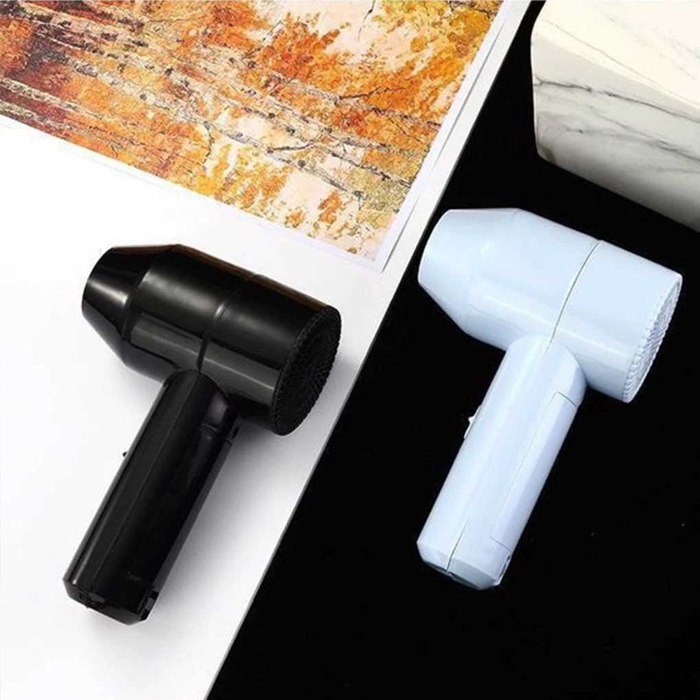Watercolor painting Air Blower Hair Dryer Low Noise Portable Wireless Handheld Mini Fan USB Charging W251029