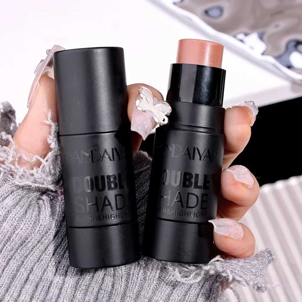 Peach Pink B Stick Cheek Rouge Contouring Brighten Skin Tone Waterproof Multi-purpose Eyeshadow B Korean Makeup CosmeticW250220