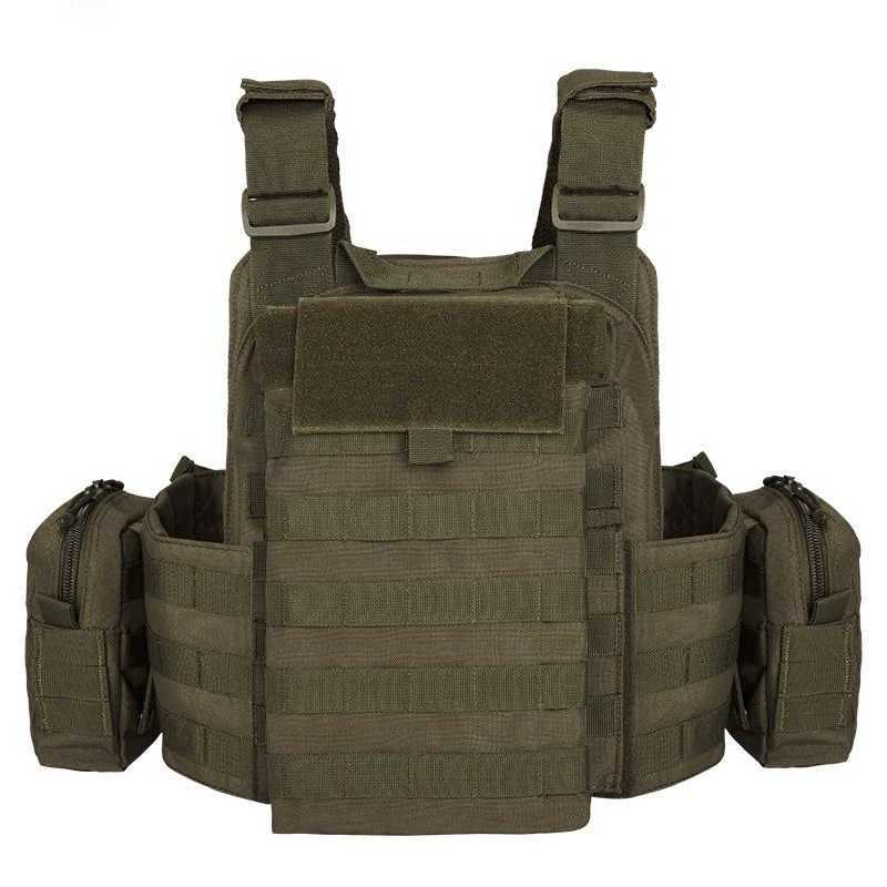 YAKEDA 1000D Nylon Tactical Vest Outdoor Hunting Protective Adjustable Multifunction Molle Vest for Airsoft Combat EquipmentXJ250219