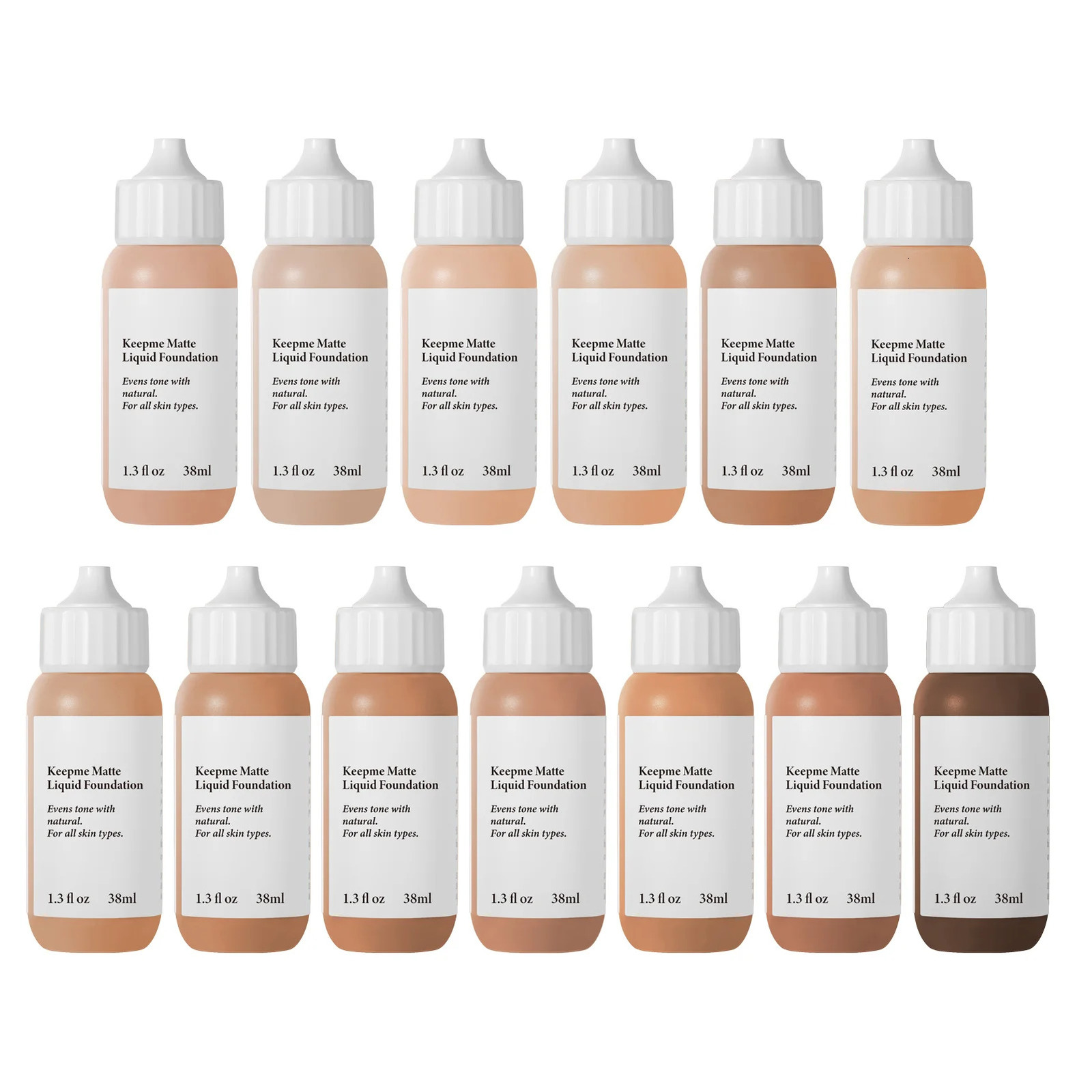 13 Color Liquid Makeup Foundation Dry Skin Concealer Moisturizing Face Base 250217