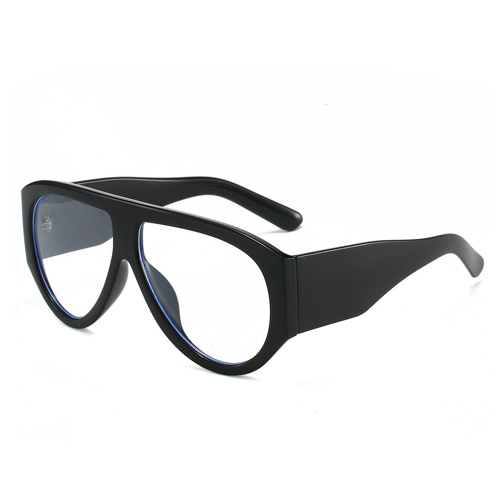 Large Frame Women Pilot Sunglasses 2025 New Decorative European And American Sunglasses High-grade Sense Sunglasses Concave Shape