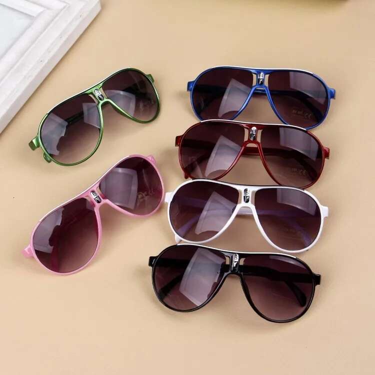 Ddmyshoesvip Vintage Children Kids Sunglasses Oval Baby Sun Glasses Boys Girls