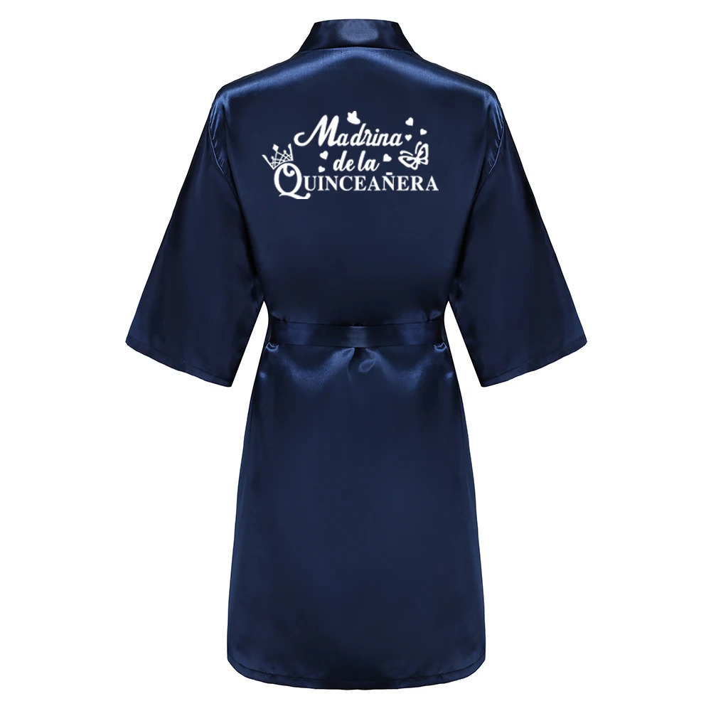 My Fifteen Years Bathrobe Mother of the Fifteen Dress Woman Homewear Party Gift 250219