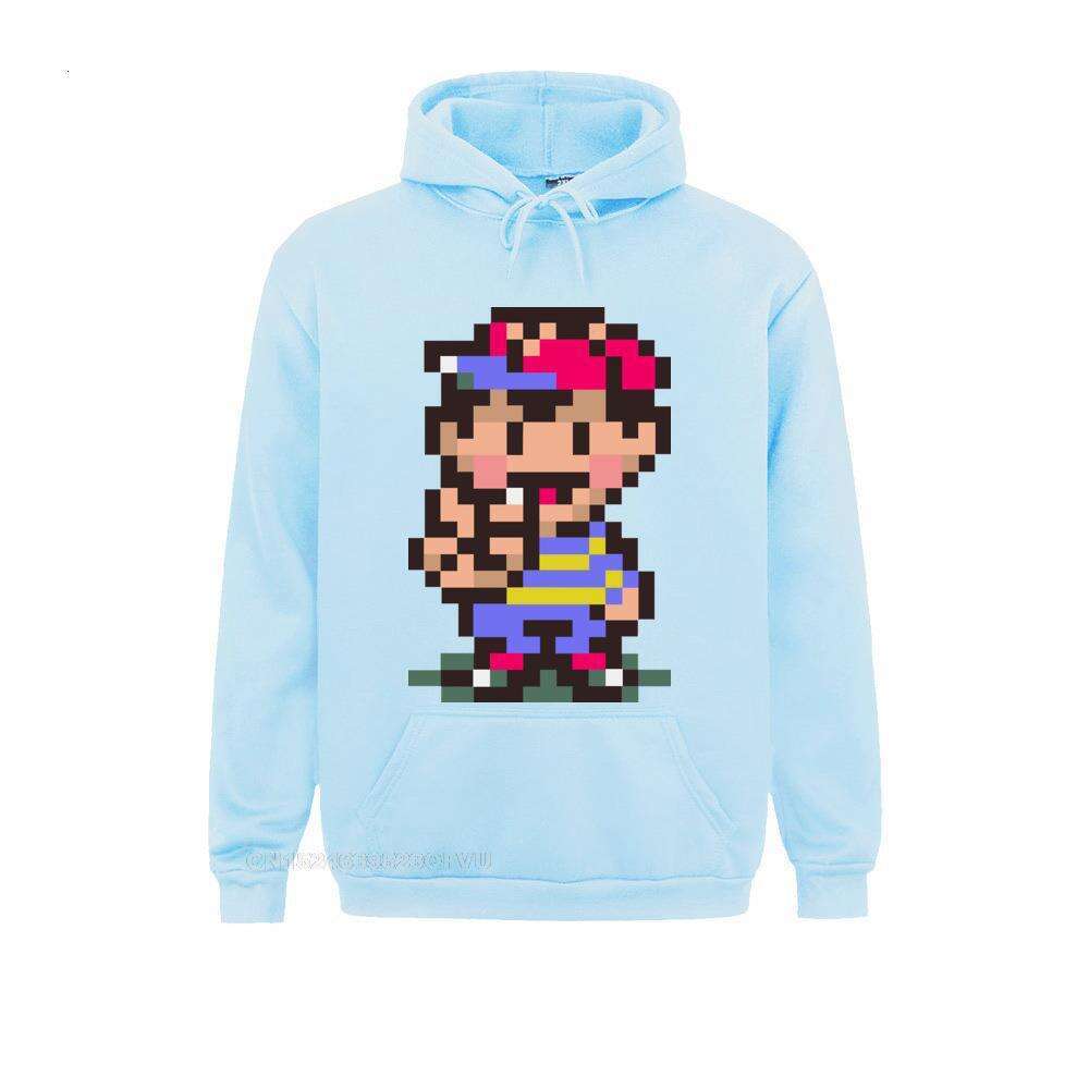 Ness Earthbound Men's Hoodies Mother Rpg Novelty Tees Crewne