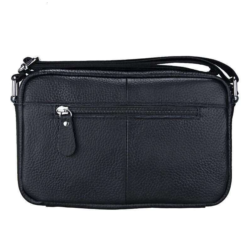 Shoulder Bags Womans Flap For Women Lady Square Genuine Leather Handbag Ladies Crossbody Female Messenger Bag