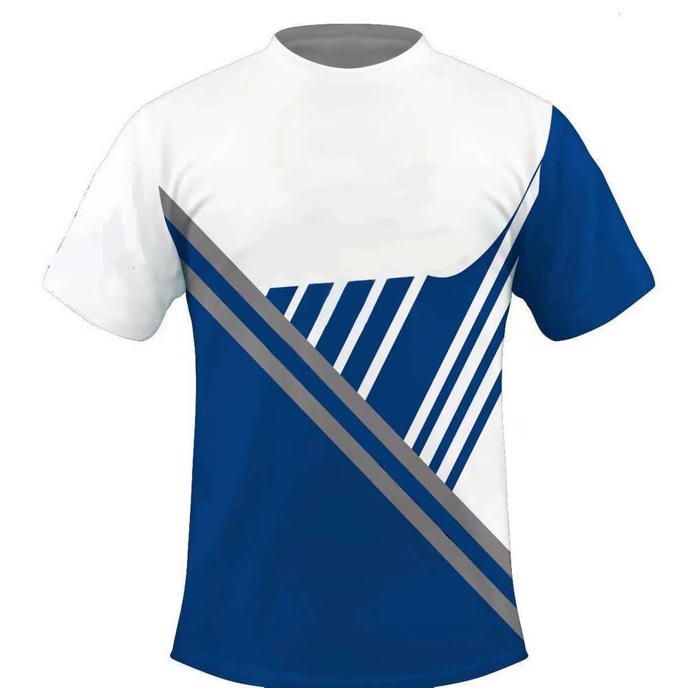 Men's Short Sleeve T-shirt, Summer and Breathable, with VPN 3D Printing, Fashionable, Online Special Offer