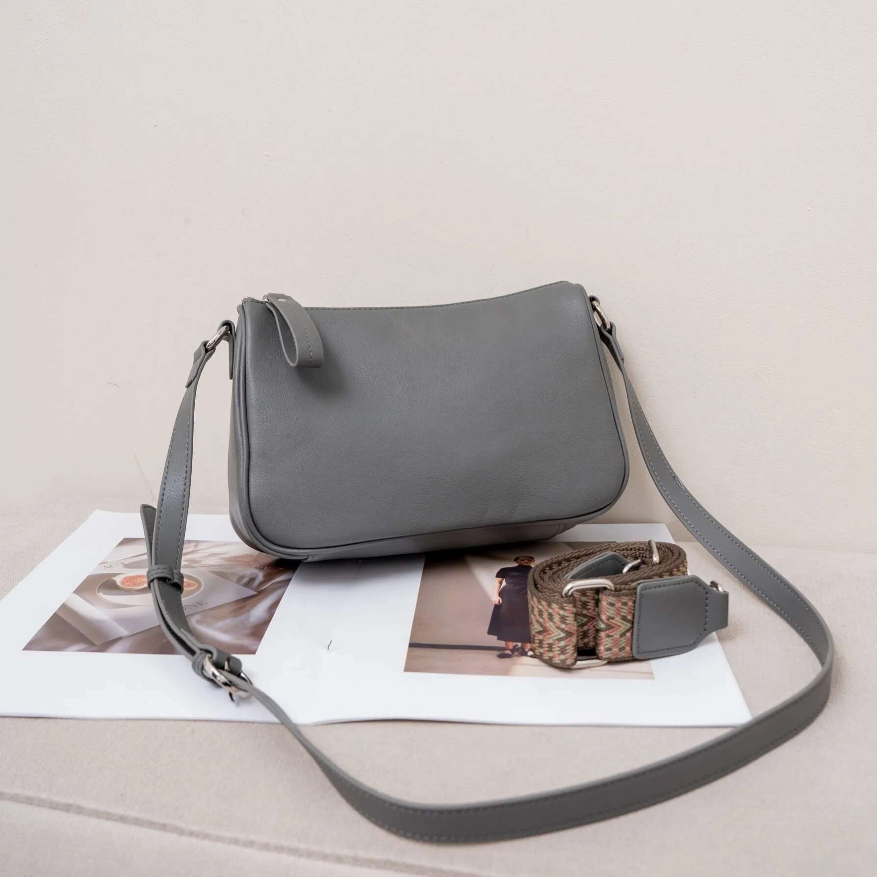 Genuine Leather Small Fashion Shoulder Crossbody Designer Bag For Women
