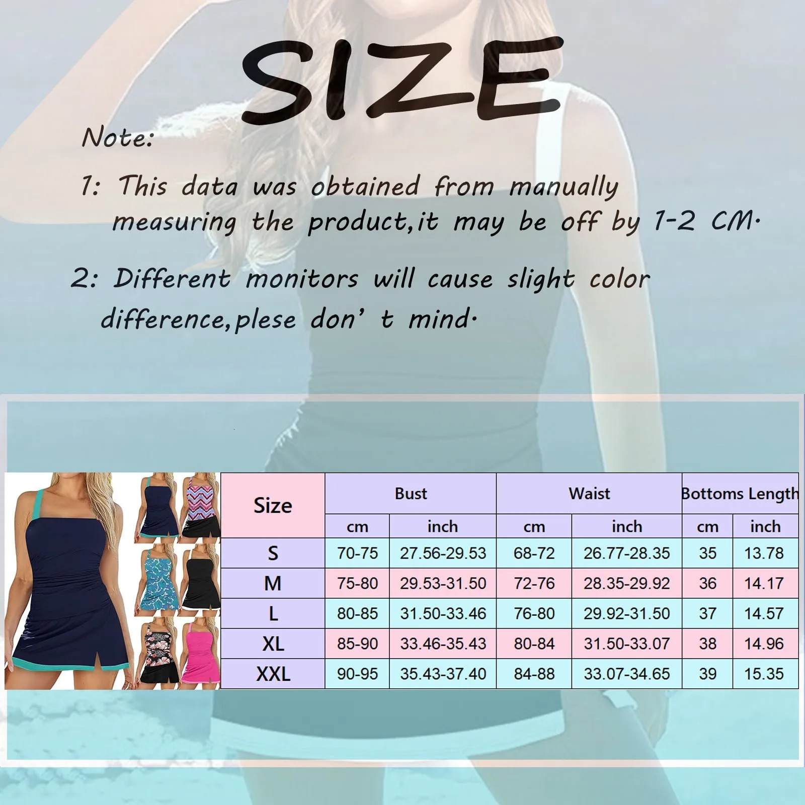 Conservative Tankini Women 2 Piece Bathing Suits Vintage Printed Suspender Swimwear Skirt Summer Fashion Backless Swimsuit 250220