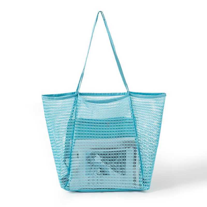 Summer Fashion Beach Swimming Tote Bag Women Large Capacity Travel Storage Bags Multifunctional Shopping Wallet Travel Bag Z250219