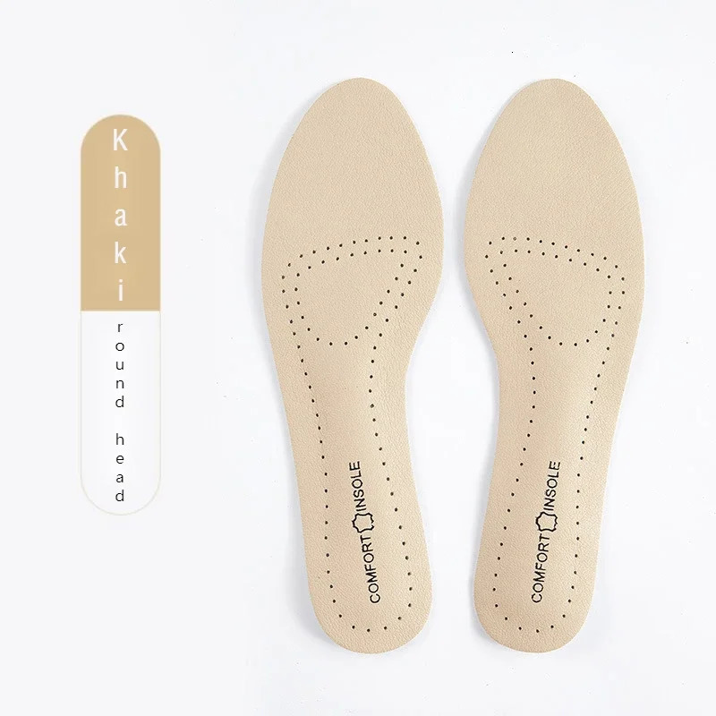 Leather Women Shoes Insoles Soft Nonslip Shoe Pads Comfort Arch Support Insole for Feet Plantar Fasciitis Relief Inserts 250219