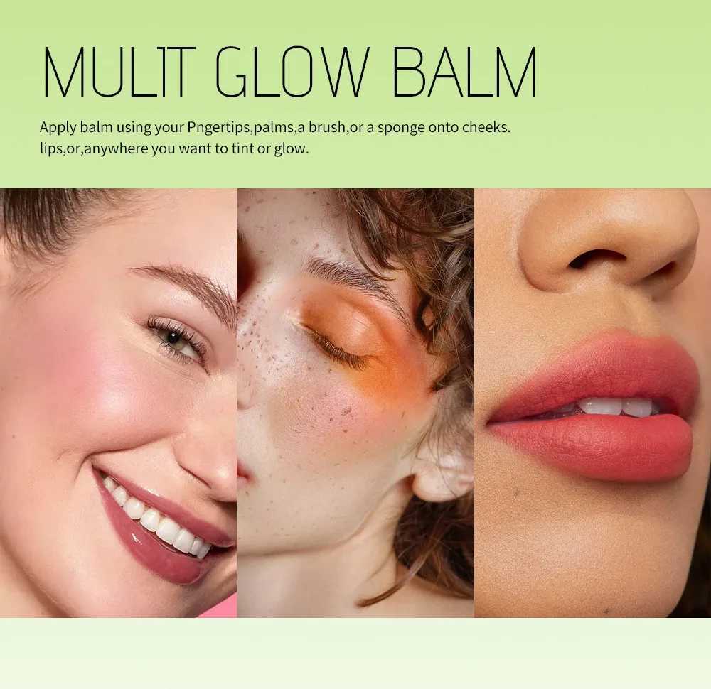 3 color Face Natural B Cream Matte Highlights Full color smooth and delicate easy to faint b B rotating stickW250220