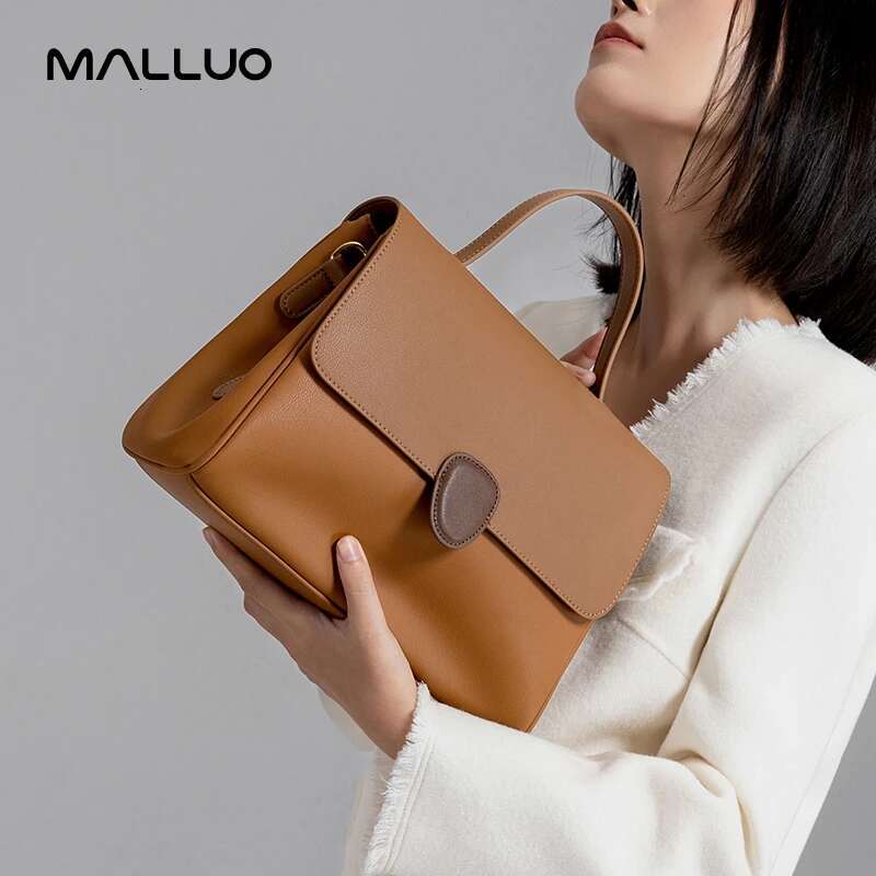 Women Cow Genuine Leather Handbag Female Large Capacity Retro Cowhide Shoulder Messenger Bag For Ladies Clutch Tote Bags