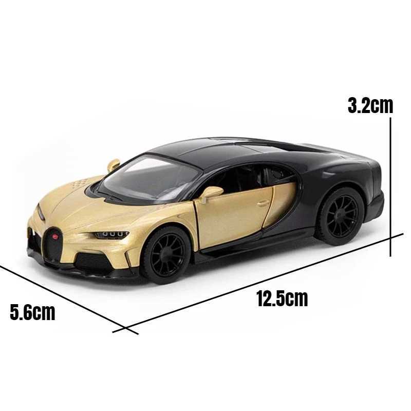 Free shipping KiNSMART Toy Car Model 1/38 Bugatti Chiron Super Sport Racing Alloy Diecast Miniature Vehicle Collection Gift For Children BoyXJ250220