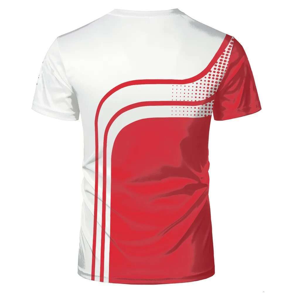 Men's Short Sleeve T-shirt, Summer and Breathable, with VPN 3D Printing, Fashionable, Online Special Offer