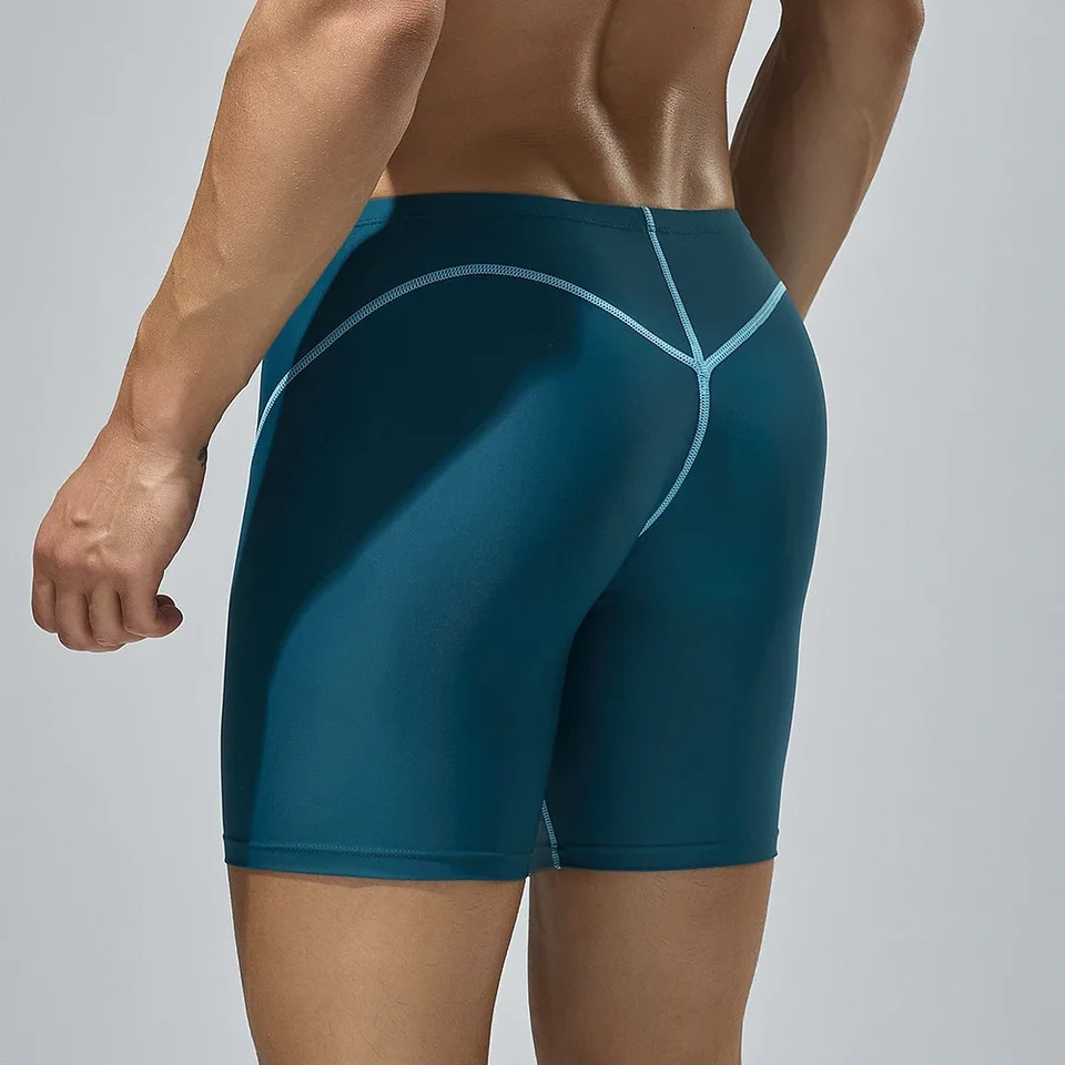 SEOBEANMens Low Rise Colorful SWIM BOXER Long VORTEX SWIMWEAR 2024 summer 250220