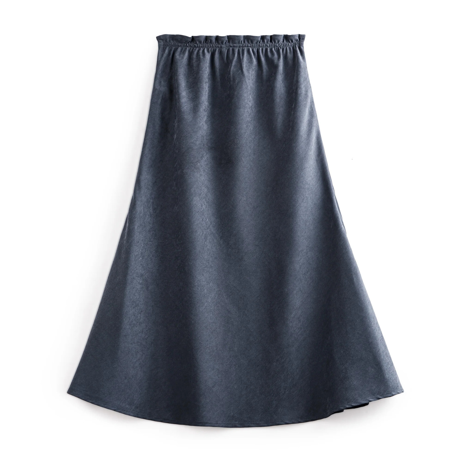 Made Velvet Fishtail Skirt Women Bustier Dress Retro Aline Versatile Long Dresses Summer Comfortable Breathable 250220