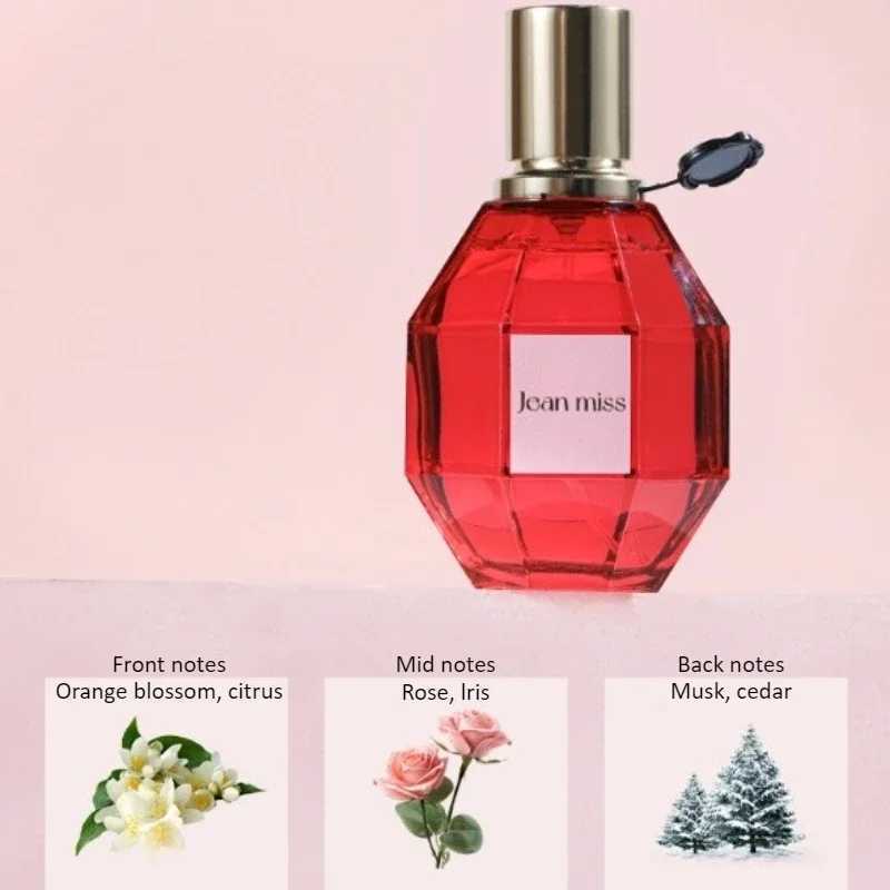 70ml Women Perfume Flower Bloom Series Body Spray Floral Scent Pheromone Perfume Lasting Fragrance Pheromone Light FragranceXJ250220