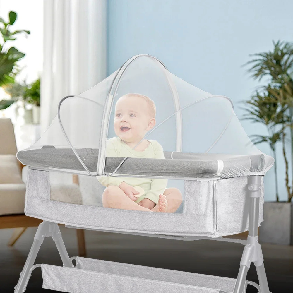 Baby mosquito net tent breathable folding mosquito net Bassinet mosquito net cover travel crib/gaming pen 250219