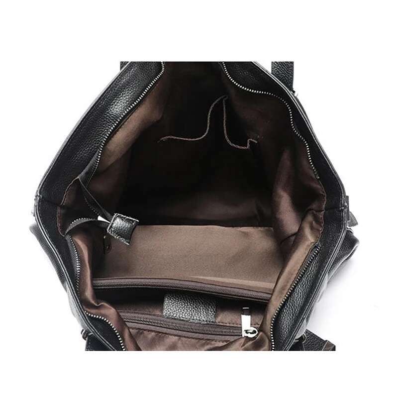 2024 New Fashion Women Handbags European Designer Cow Genuine Leather Shoulder Bags Female Brand Crossbody Large Bag