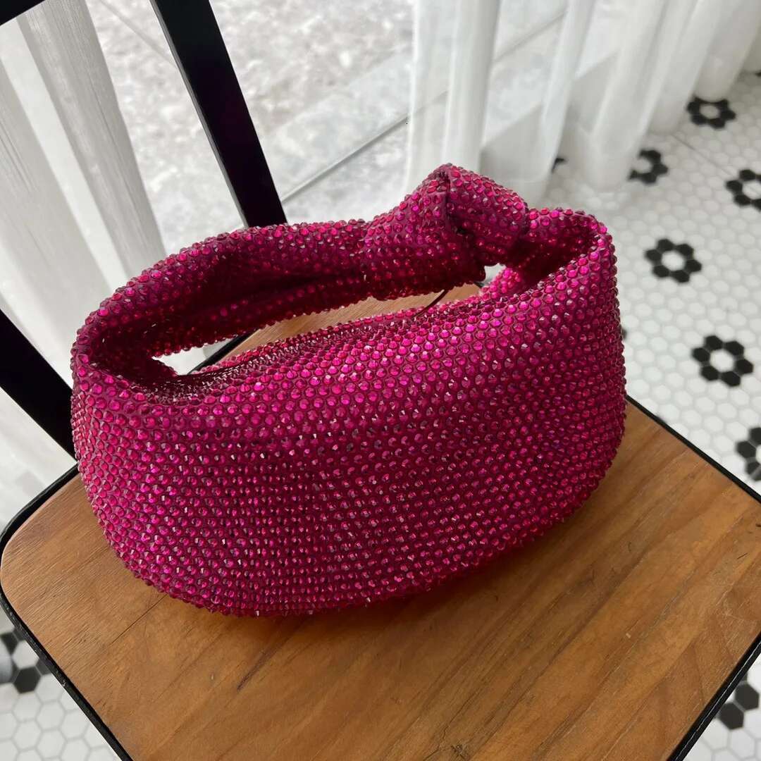 New Knot Dia Fashion Texture Handheld Women's Party Bag
