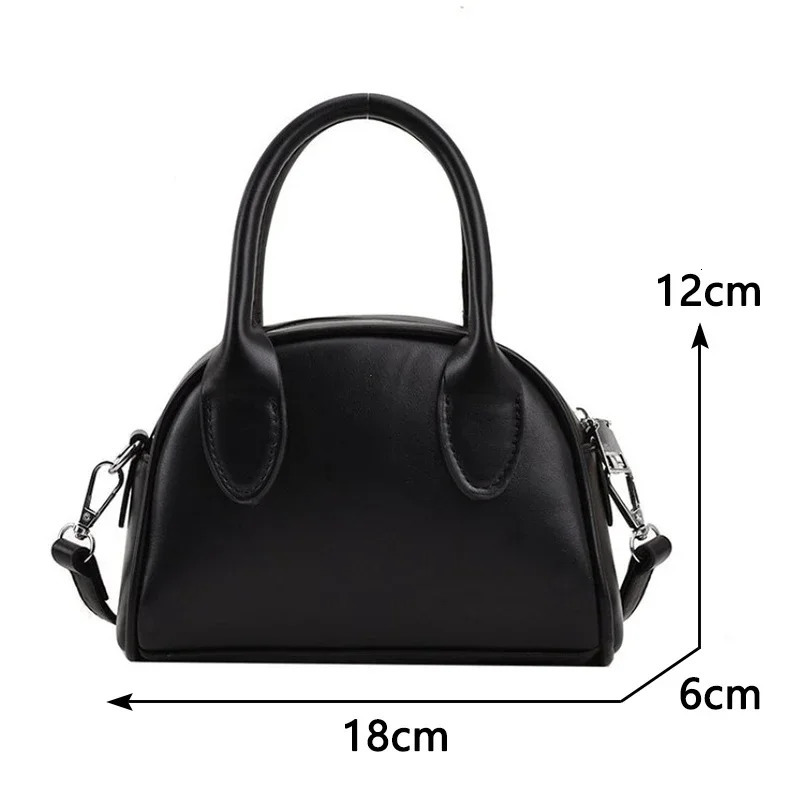 French Style Pink Shoulder Crossbody Bag for Women Trendy All-Match Square Shell Sling Bag Female Simple Portable Pouch 250214
