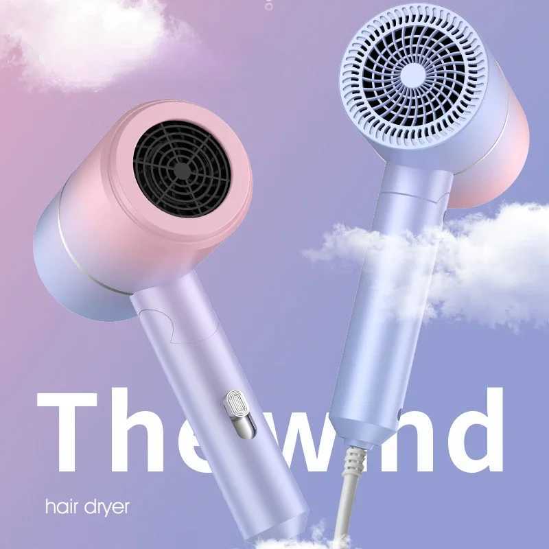 Mini Folding Hairdryer with Carrying Bag Hot Air Anion Hair Care for Home Travel Hair Dryer Dormitory Blow Drier 220V W250220